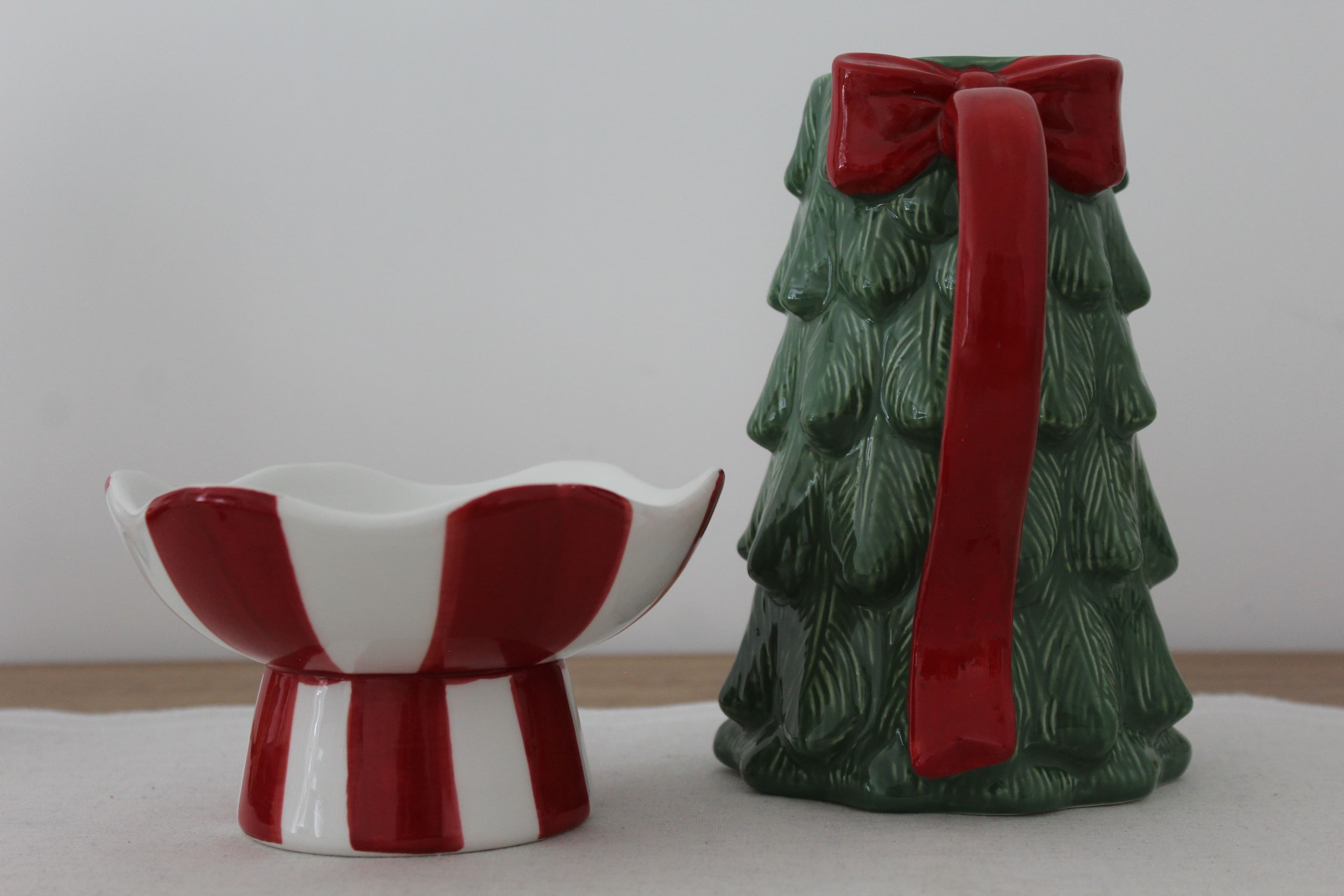 Red & White Candy Bowl