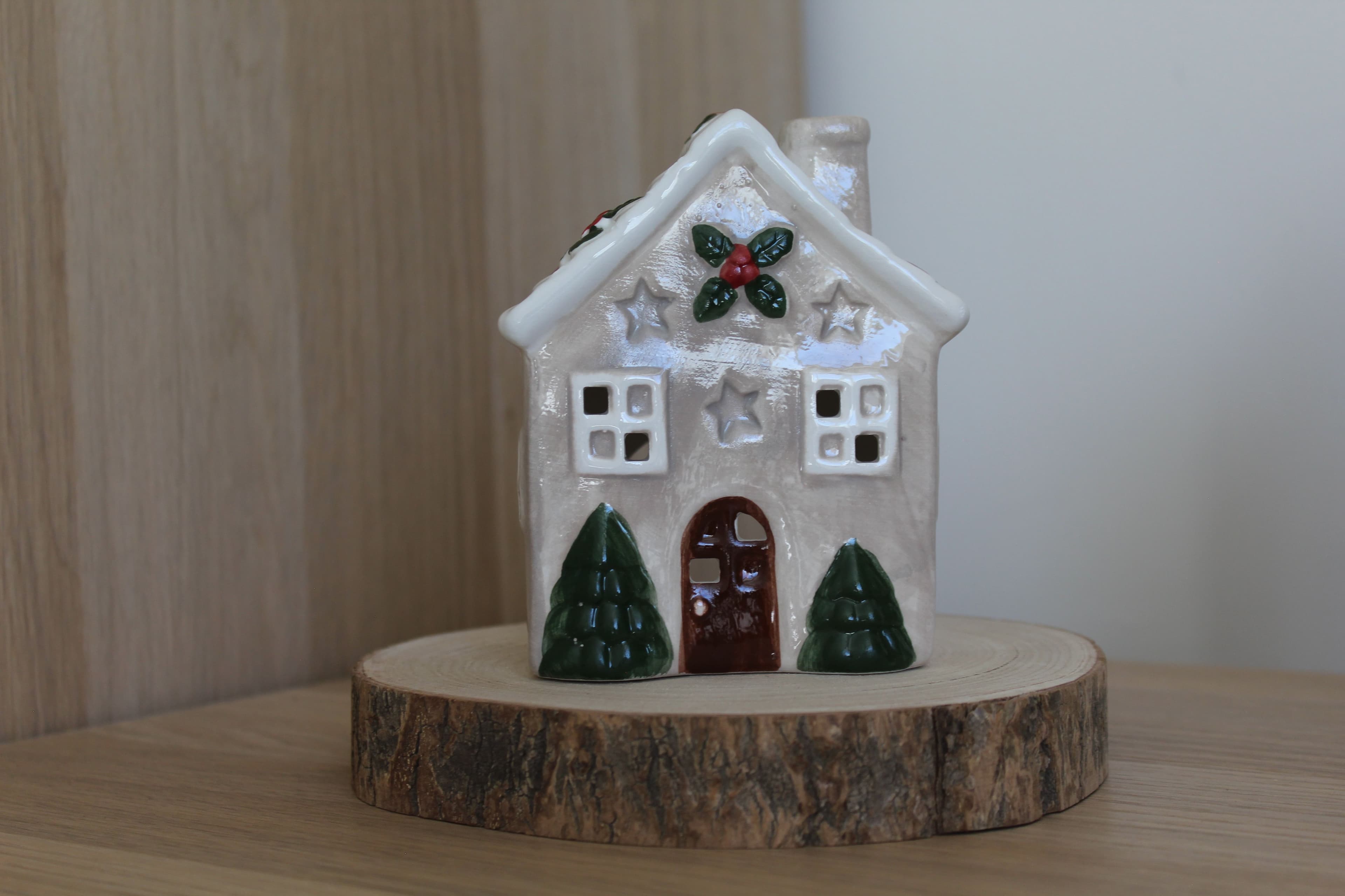 Small Festive Candle House